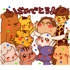 [LINEスタンプ] べあへじ。family