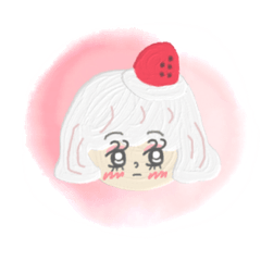 [LINEスタンプ] しょーとけーきの国でくらす女の子