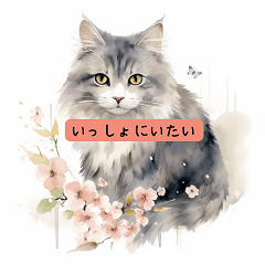 [LINEスタンプ] キュートな猫スタンプセット