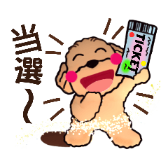 [LINEスタンプ] トイプードル可愛い日常2