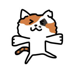 [LINEスタンプ] Buchiがきた！