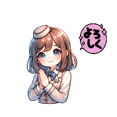 [LINEスタンプ] わたしCA