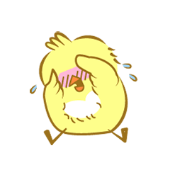 [LINEスタンプ] 小っちゃいひよこ