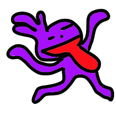 [LINEスタンプ] くねくねマン