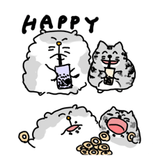 [LINEスタンプ] グラコピの猫たち4