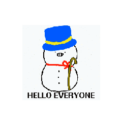 [LINEスタンプ] 動く！雪だふまスタンプ