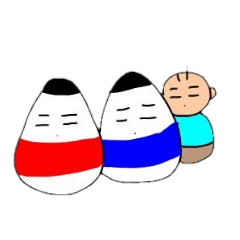[LINEスタンプ] 旅するケンジ君 in福島01