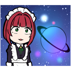 [LINEスタンプ] メイドとお嬢と愉快な仲間たち