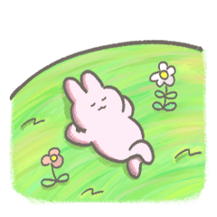 [LINEスタンプ] うさぎとゆるくいこうや 2