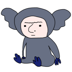 [LINEスタンプ] 動物びしゅとぷしゅ