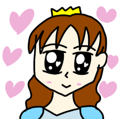 [LINEスタンプ] プリンセスとなかまの日常