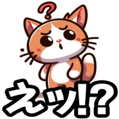 [LINEスタンプ] 表情豊かなかわいい猫スタンプ