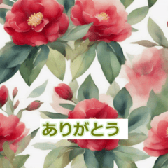 [LINEスタンプ] 花言葉で綴る日常