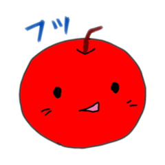 [LINEスタンプ] 年中使える素朴なリンゴくんスタンプ