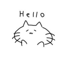 [LINEスタンプ] ちょと口の悪い猫