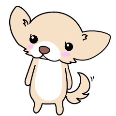 [LINEスタンプ] ふわっとチワワちゃん