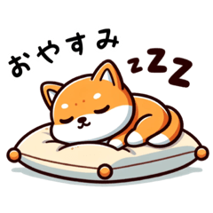 [LINEスタンプ] シンプルで可愛い柴犬の日常