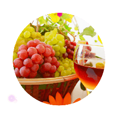 [LINEスタンプ] 美味しいワインは、心と健康に贅沢な一時を