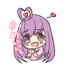 [LINEスタンプ] 春花ちゃんとお友達