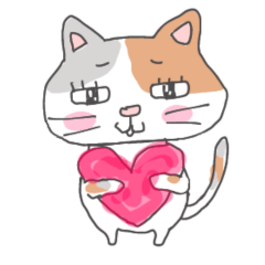 [LINEスタンプ] 気持ちを伝える猫のココ