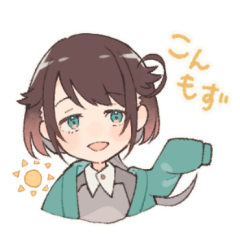 [LINEスタンプ] 杏羽もずスタンプ