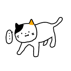 [LINEスタンプ] ほどよく使えるネコ