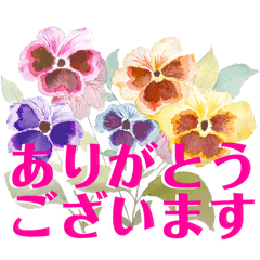 [LINEスタンプ] 毎日使えるお花たち