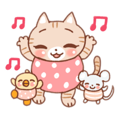 [LINEスタンプ] にゃんこ大好き(*´ω`*)