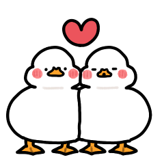 [LINEスタンプ] 愛☆アヒルday