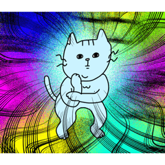 [LINEスタンプ] ねこのすたんぷぅぷぅ