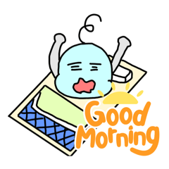 [LINEスタンプ] 水たまりさん。日常