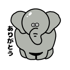 [LINEスタンプ] 『ぞう』のスタンプ