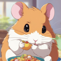 [LINEスタンプ] Prettyhamster