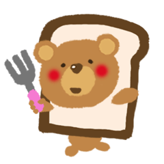 [LINEスタンプ] bare-bare