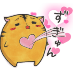 [LINEスタンプ] とら丸の『ゆる～い日常』手描きスタンプ