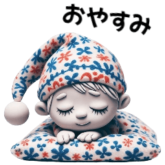 [LINEスタンプ] Cute Clay Dolls