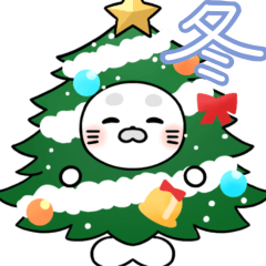 [LINEスタンプ] アザラシおはなちゃんと冬