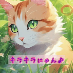 [LINEスタンプ] ねこのほのぼのライフ