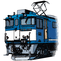 [LINEスタンプ] 機関車スタンプ Vol.3