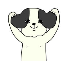 [LINEスタンプ] いぬのすたんぷぅぷぅ〜