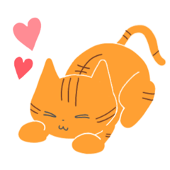 [LINEスタンプ] 茶トラの猫さん