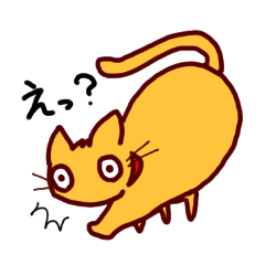 [LINEスタンプ] ネコのくらもにゃ