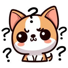 [LINEスタンプ] 可愛くてクレージーな(？)チワワ