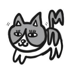 [LINEスタンプ] ネコのマイク