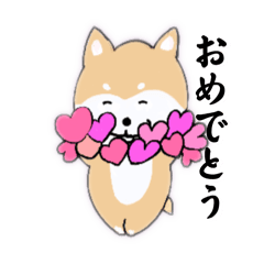 [LINEスタンプ] しば犬ちゃん5