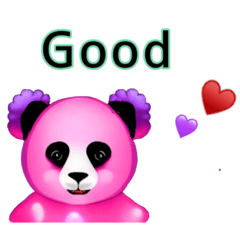 [LINEスタンプ] Playful Panda.