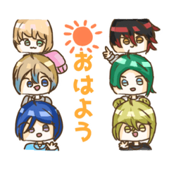 [LINEスタンプ] ちくらくんたちの日常すたんぷ！