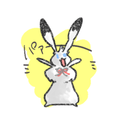 [LINEスタンプ] ウサギのスタンプ2