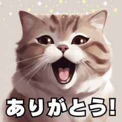 [LINEスタンプ] あなたのスコティッシュフォールド