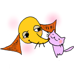 [LINEスタンプ] 黄色いいぬ